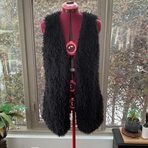 Faux fur vest. NWOT. Never worn.